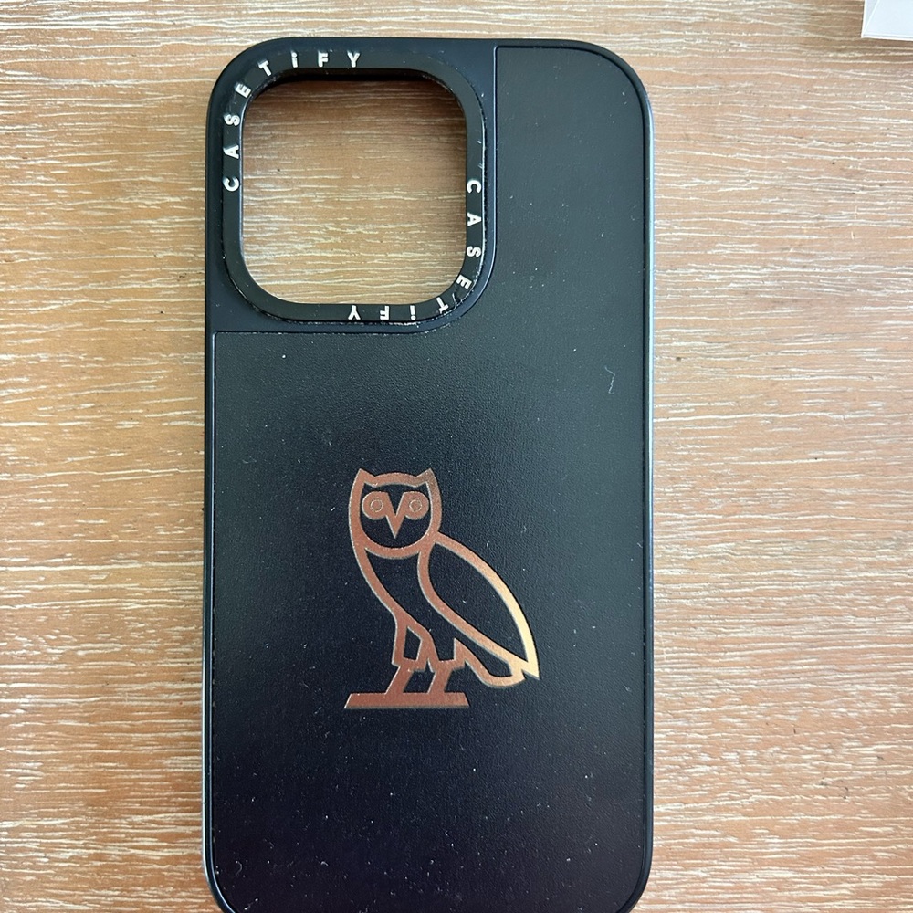 Casetify Black and Gold Phone Case